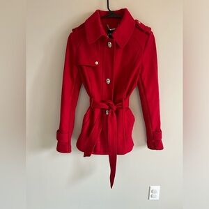Red Express Coat
